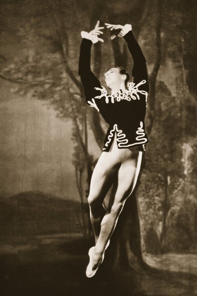 Andre Eglevsky in Swan Lake, from Grand Ballet de Monte-Carlo, 1949 (photogravure) by French Photographer
